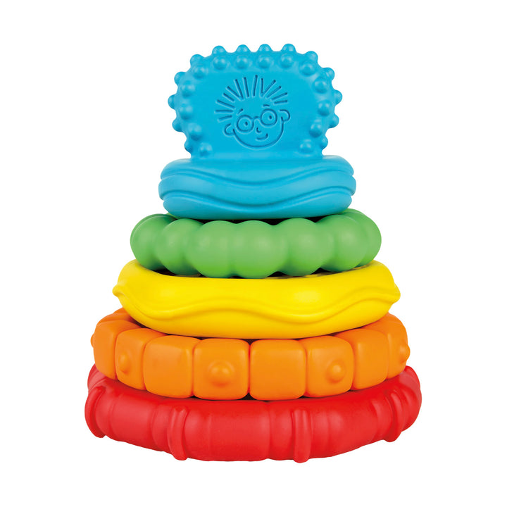 Mordedores Baby Einstein Stack & Teethe 5 Piezas 12356
