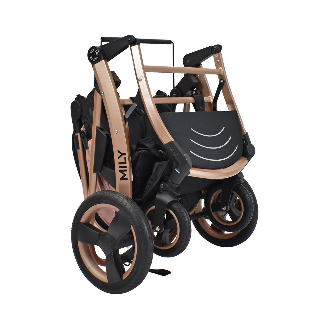 Coche Moises Bebé Mily Cs Rosa Priori