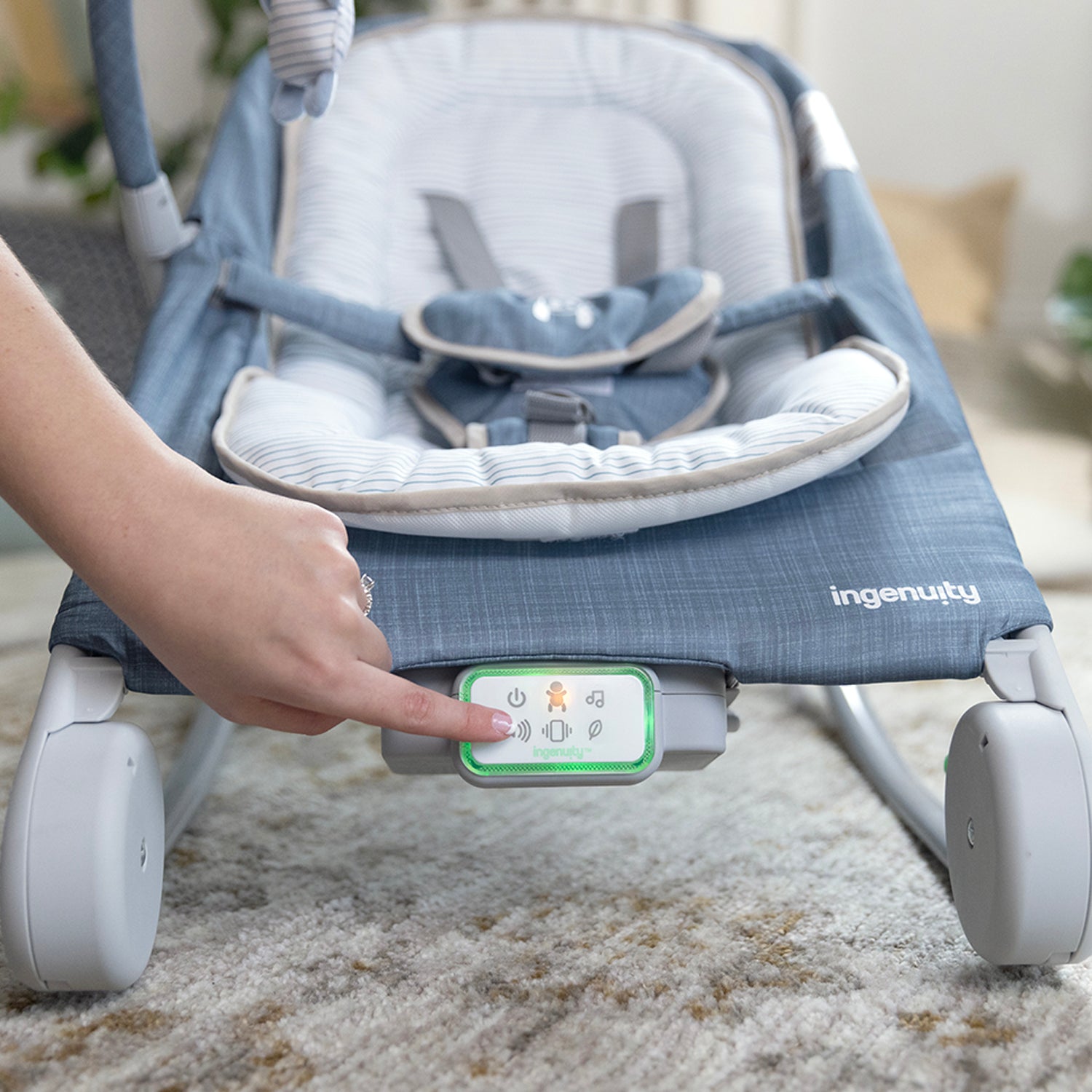 Silla Mecedora Rock to Bebe Bounce Ingenuity 16854