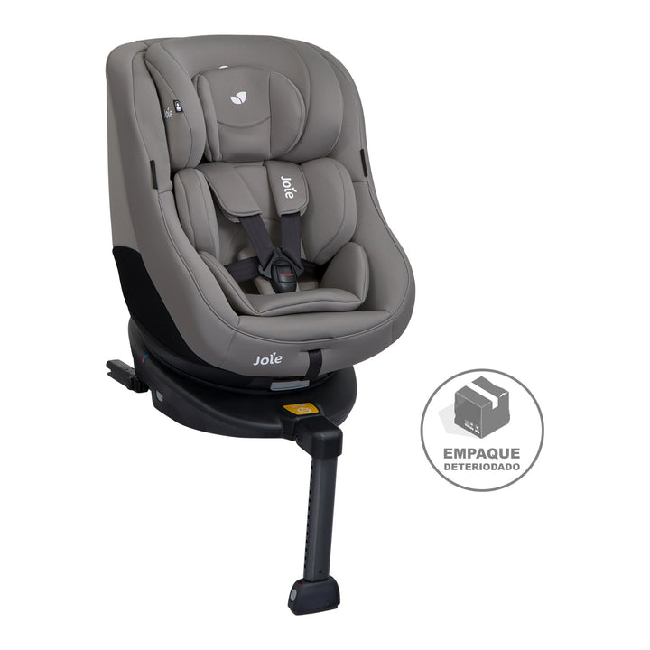 Silla Carro Joie Spin Gr 0+,1 360 Gray Flannel (Empaque Deteriorado)