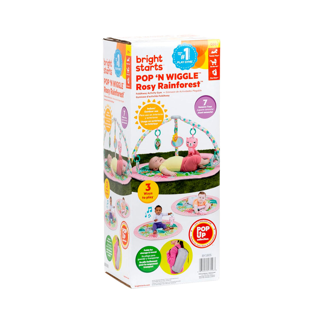 Gimnasio Actividades Plegable Bright Starts 17556 Rosa
