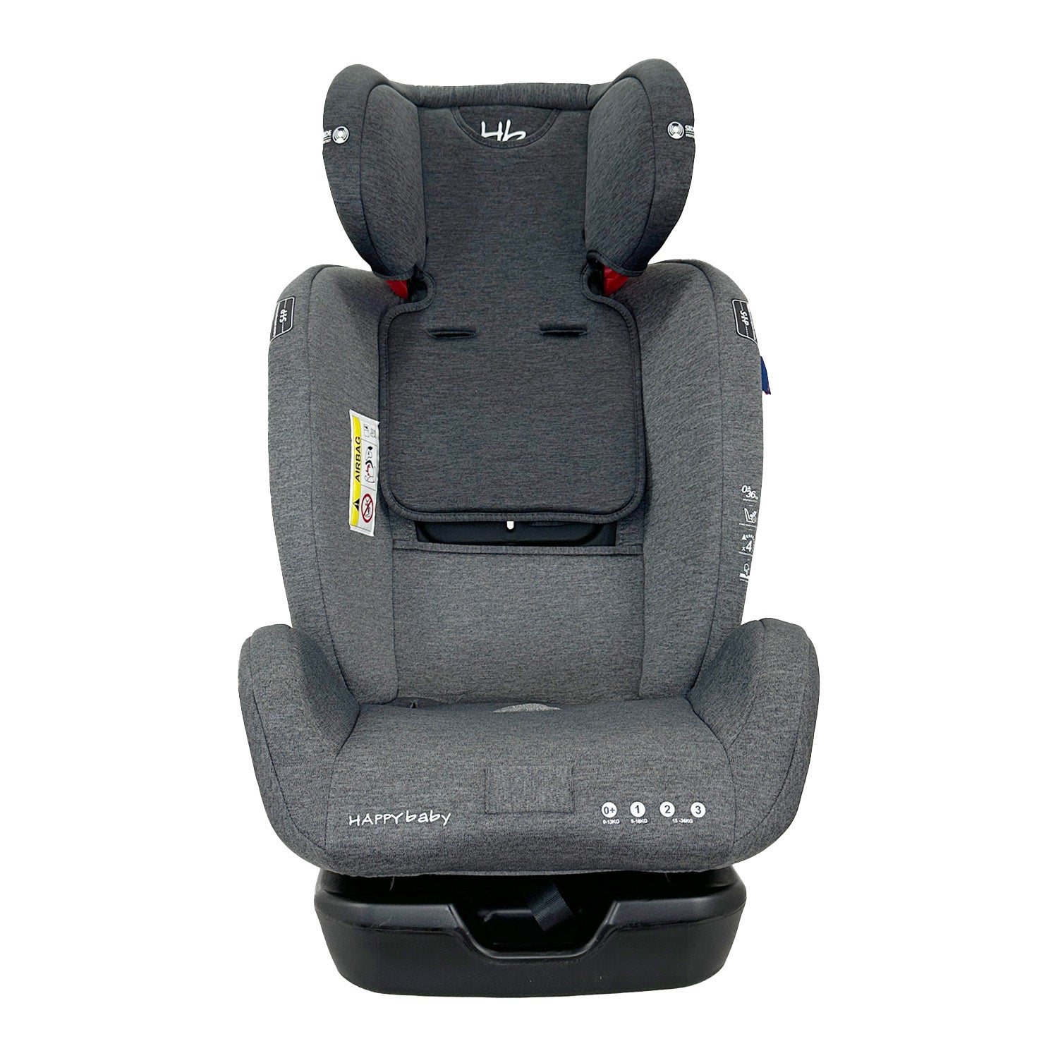 Silla para carro bebe Happy Baby Italia Gris