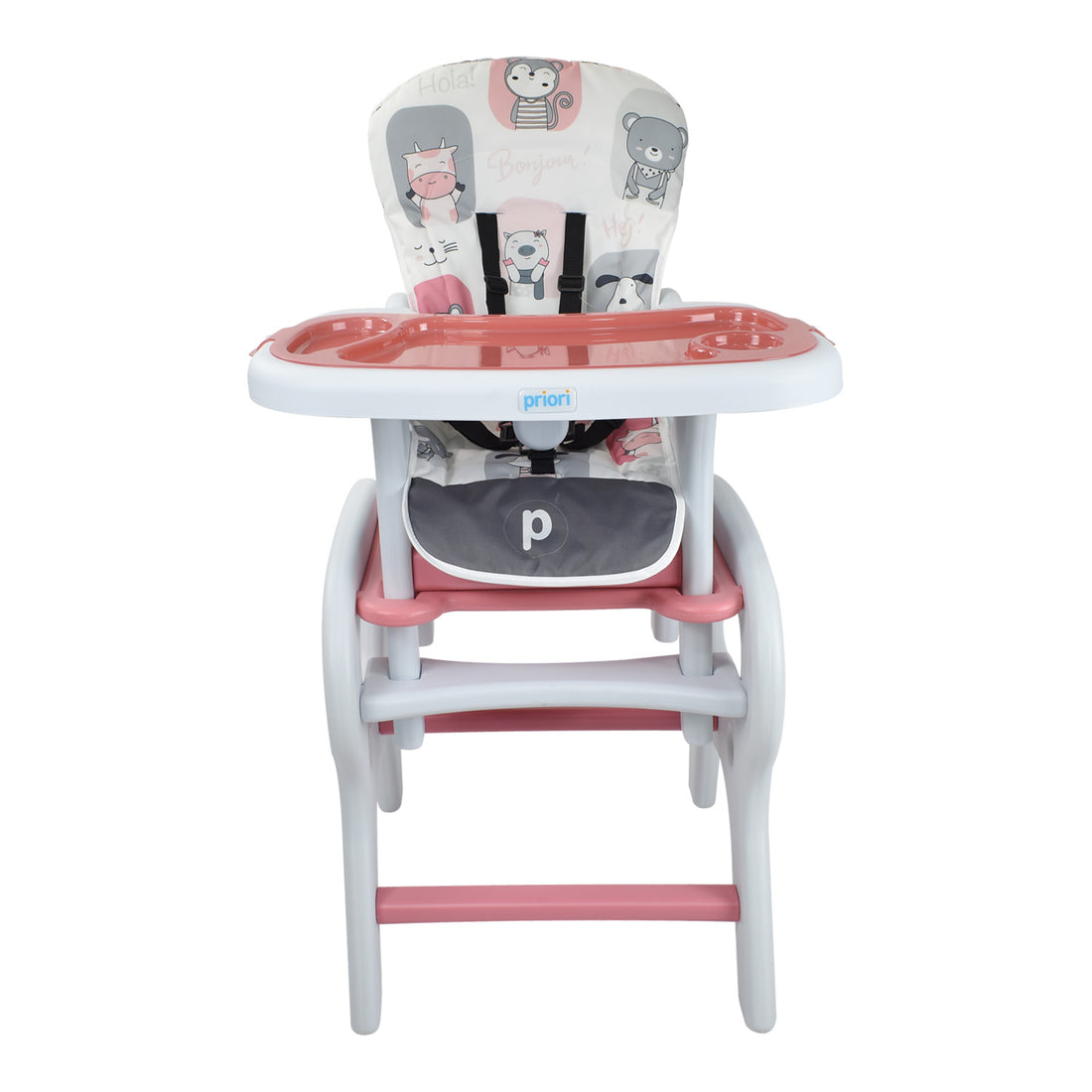 Comedor Bebe Escritorio PCM-10 Animals Rosa Priori