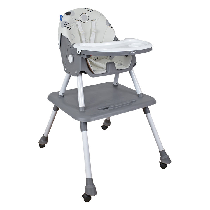 Silla comedor 3 en 1 Mia Gris Priori