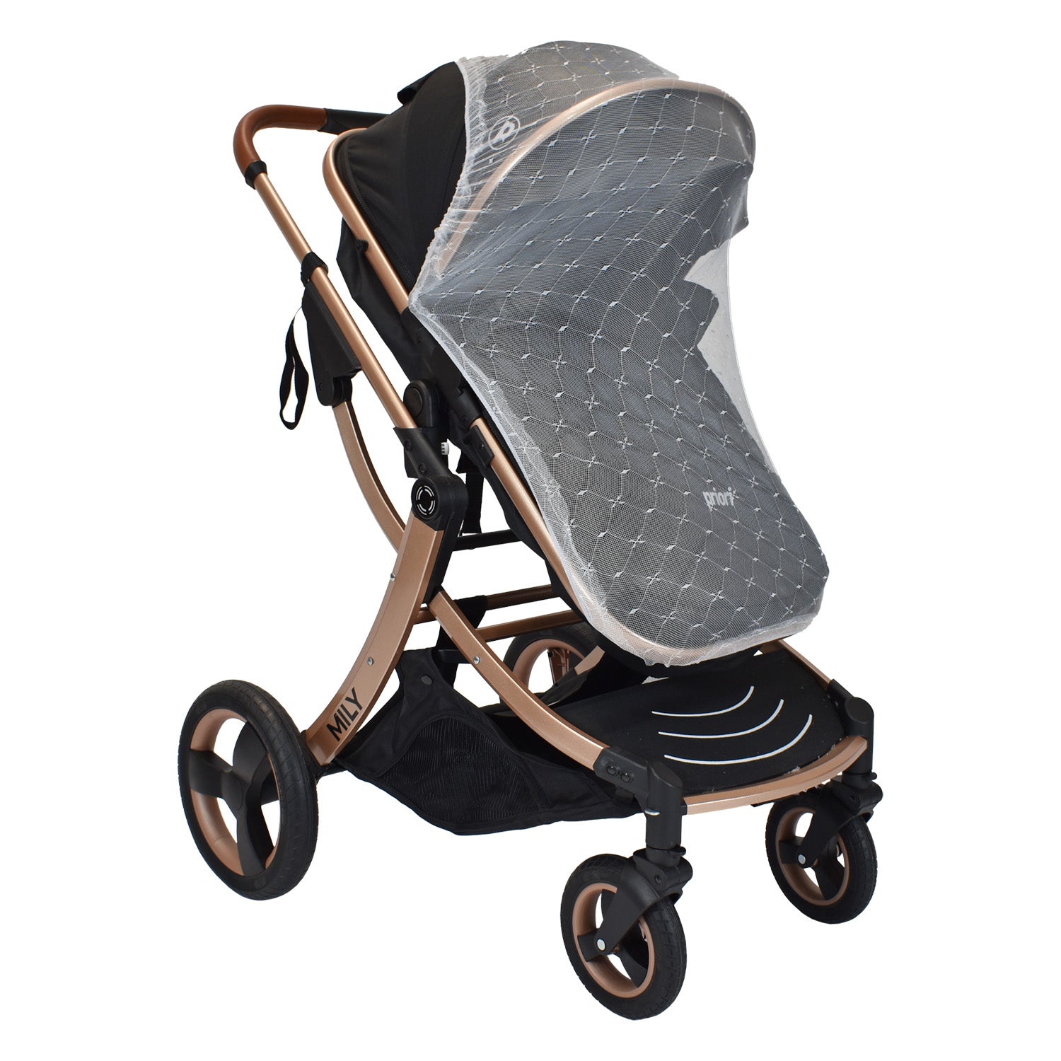 Coche Moises Bebé Mily Cs Negro Priori