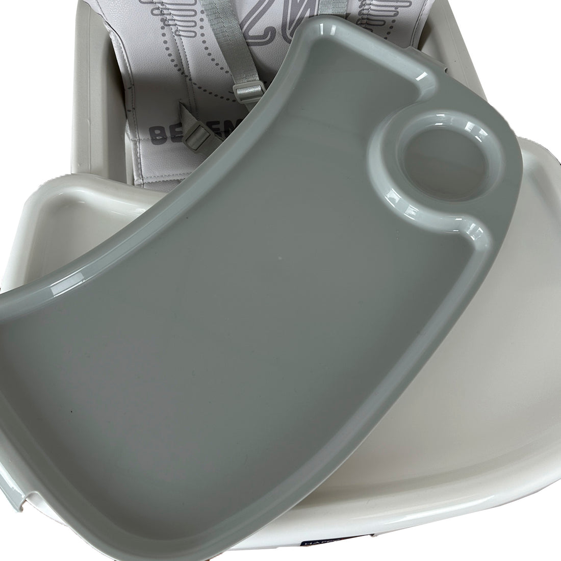 Silla Comedor Bebe Duna Happy Baby Gris