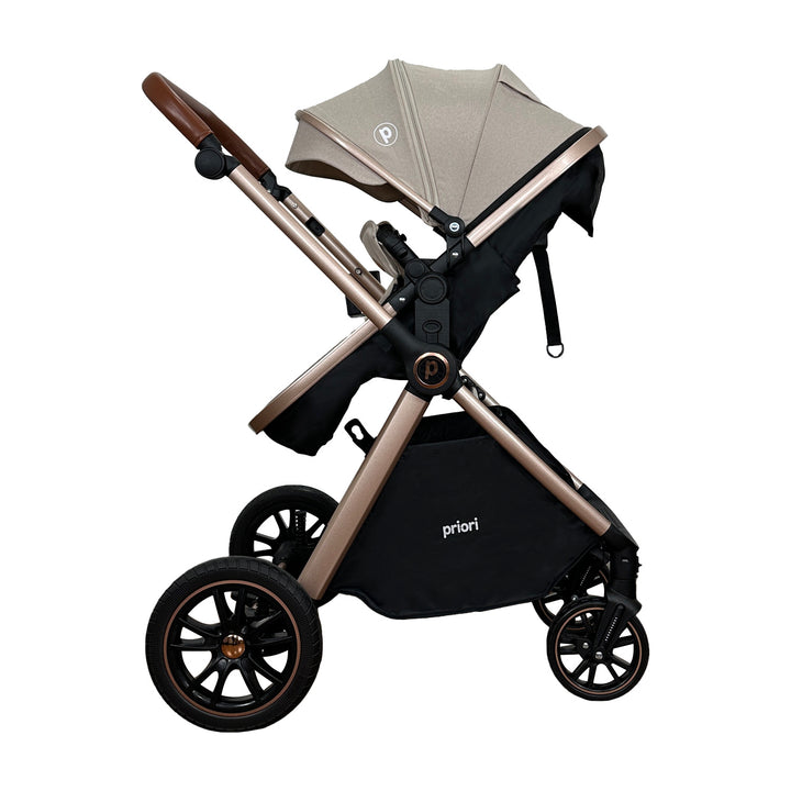 Coche Bebe Moise Snow Priori Beige