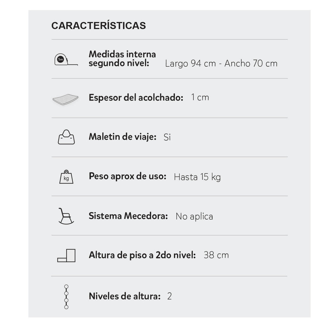 Combo Cuna Colecho Pro+ Paseador Park Priori Azul