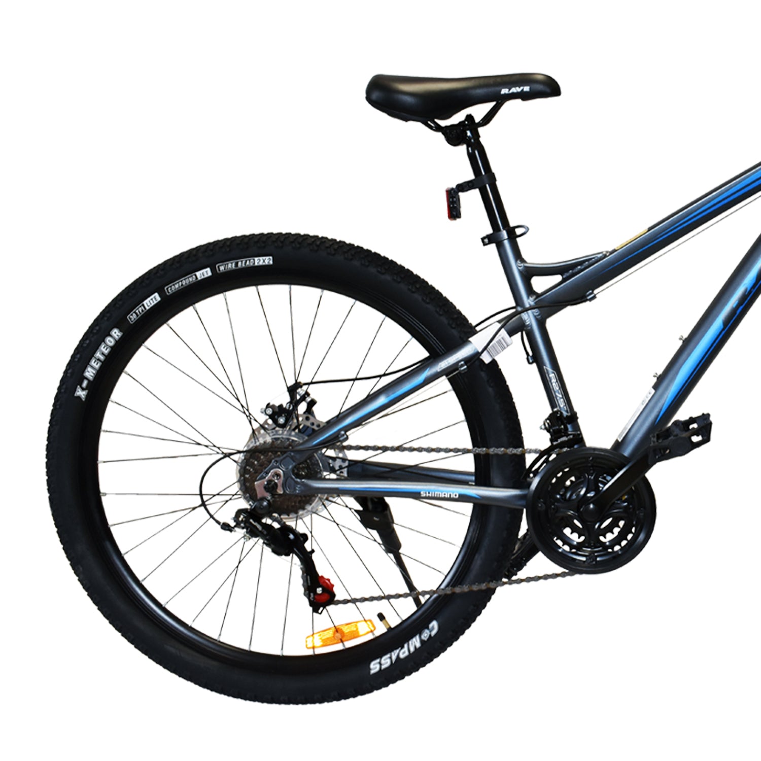 Bicicleta Rave Azul MTB Aro 27.5" de 21 Velocidades