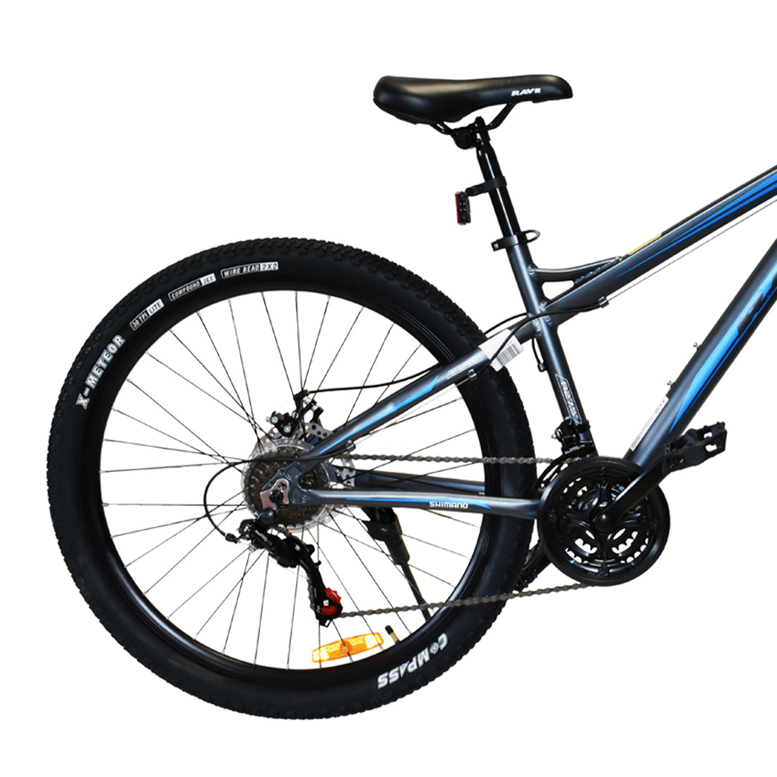 Bicicleta Rave Azul MTB Aro 27.5" de 21 Velocidades