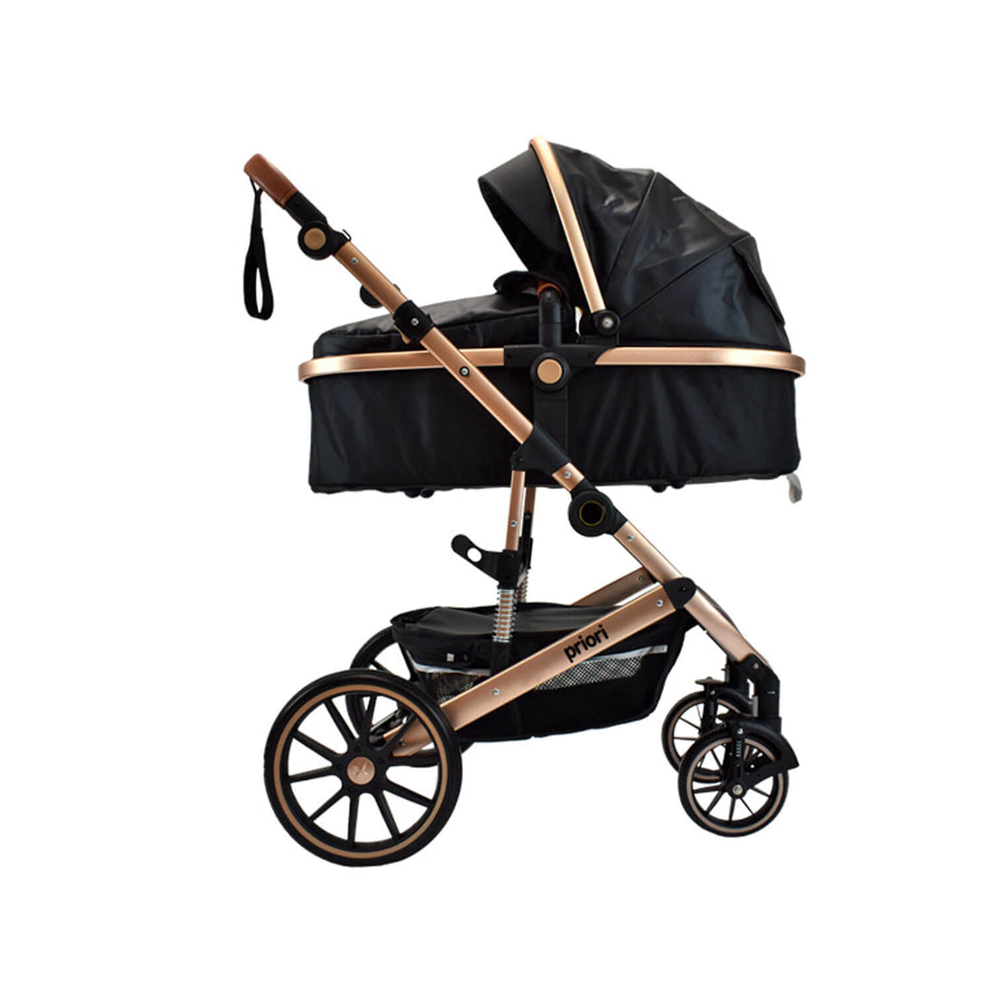 Coche Bebé Moises Milo Priori Negro