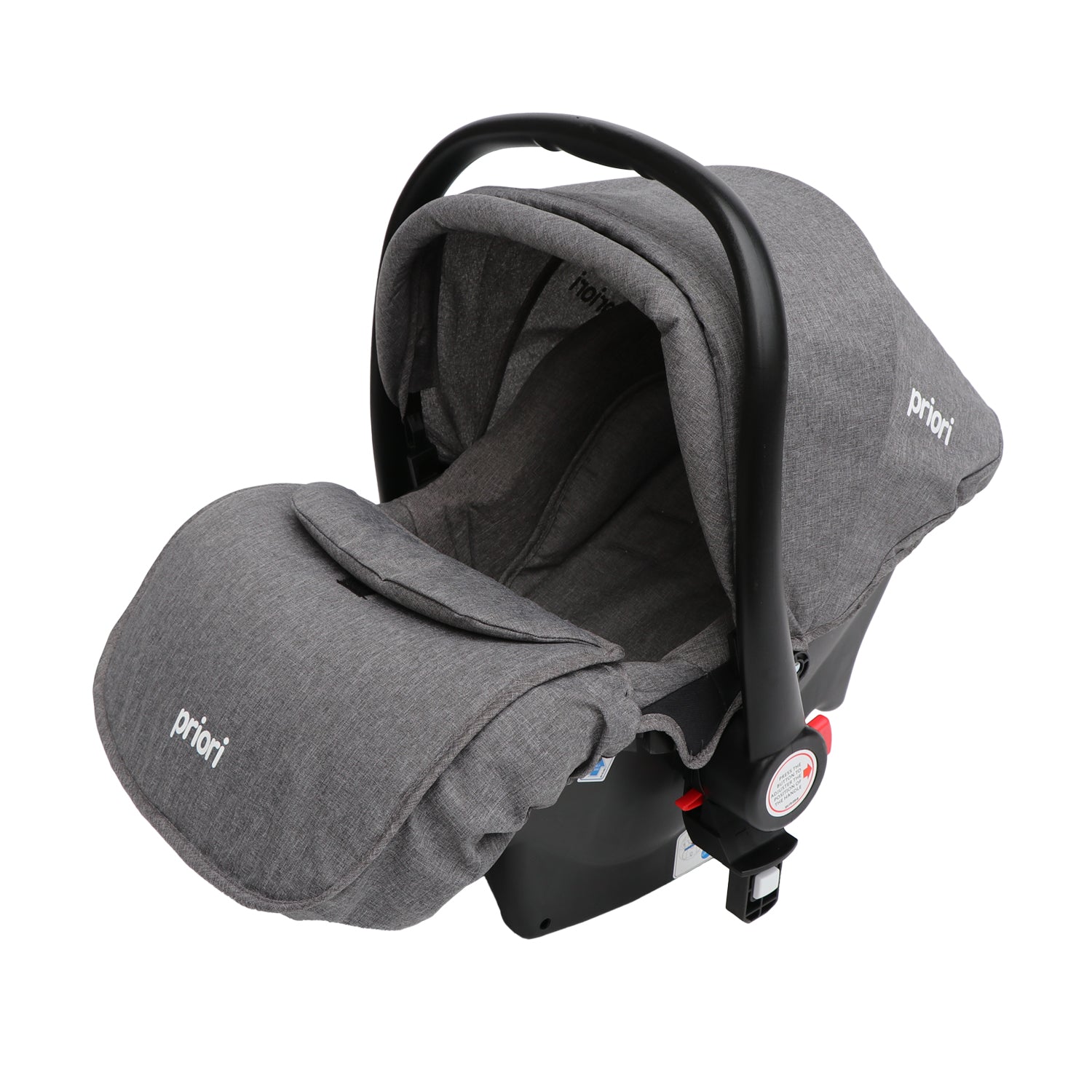 Coche Bebe Moises 4 en 1 Frezzio Priori Gris