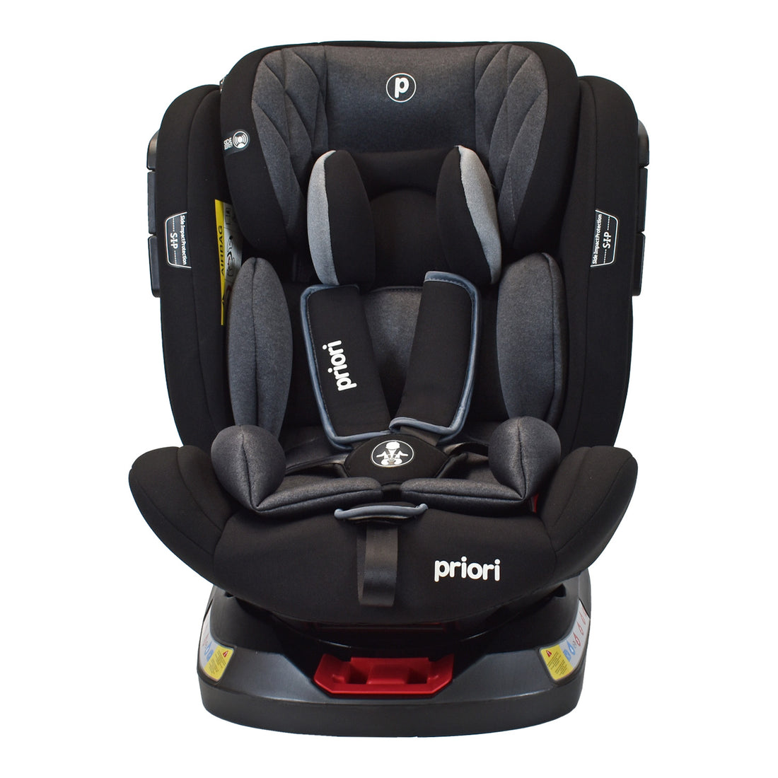 Silla De Carro Bebe Twist Con Isofix Negra  Priori