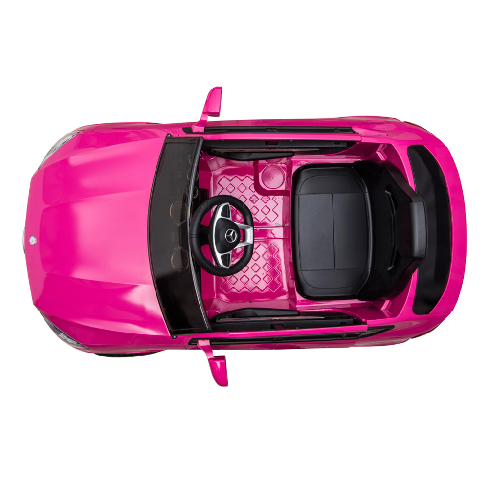 Carro Eléctrico Mercedes Benz Rosa LQ008