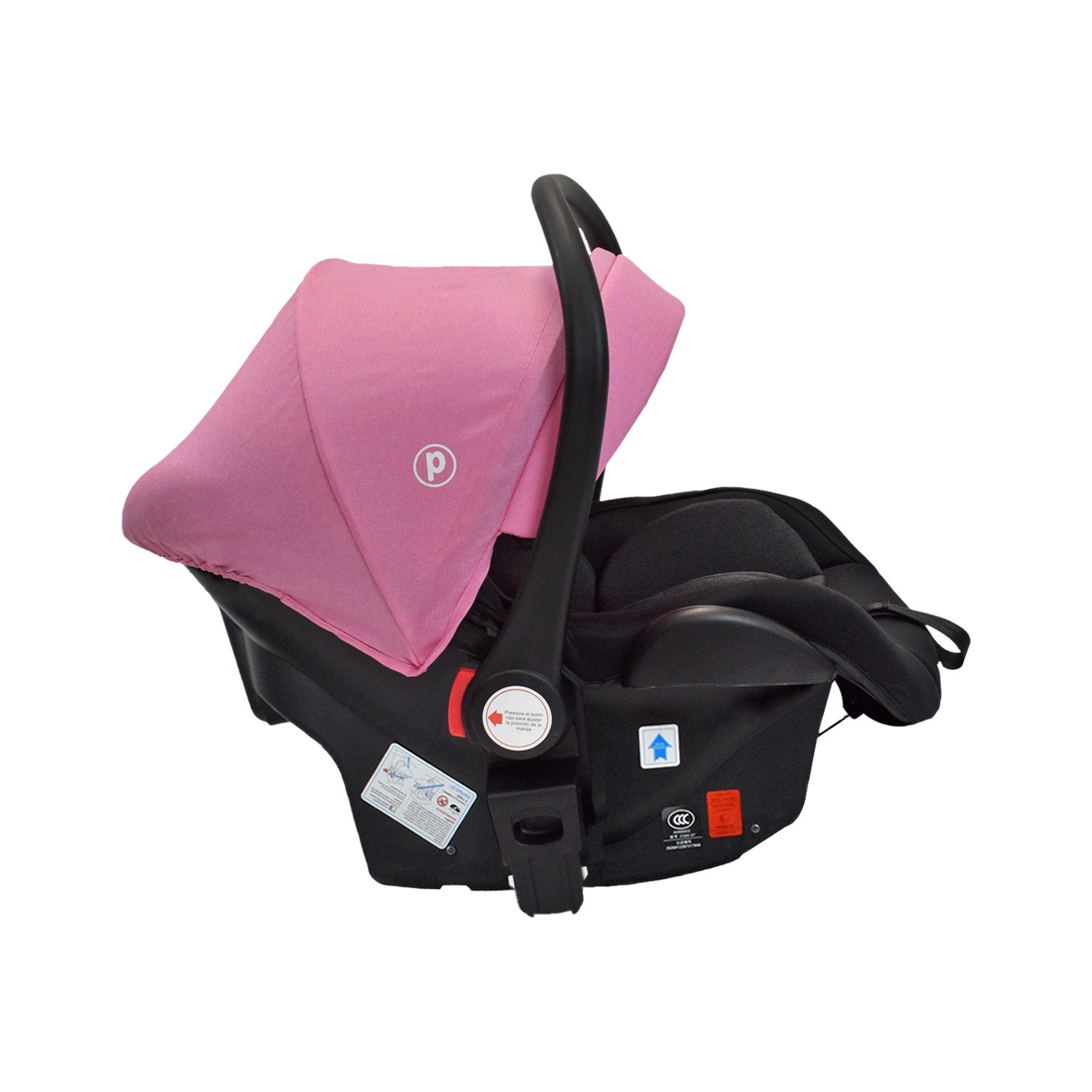 Coche Bebé Moisés Priori Ana Ts Rosado