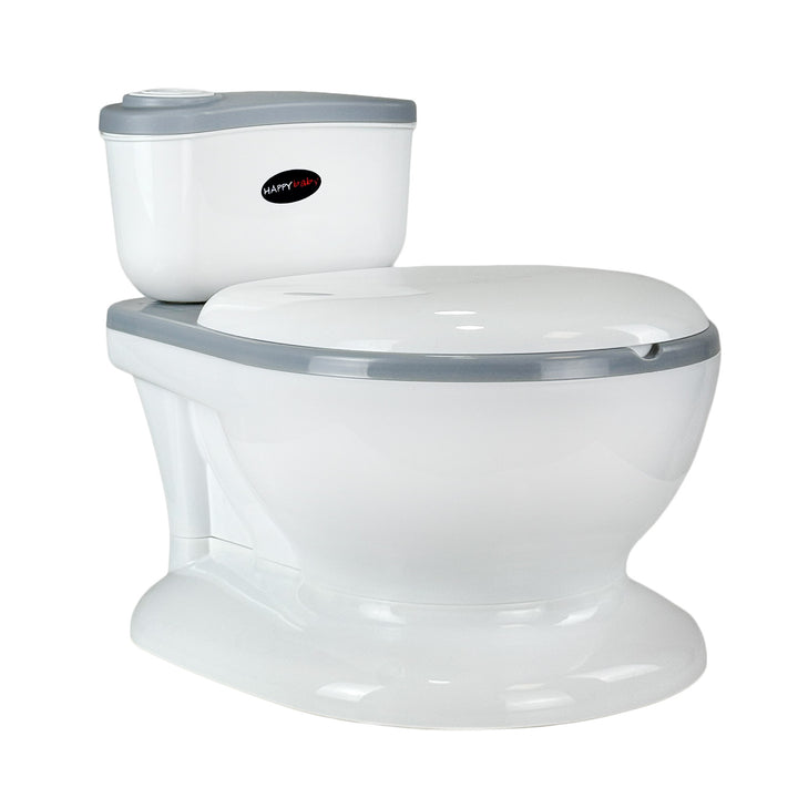 Baño Entrenador Infantil Happy Baby Moana Gris