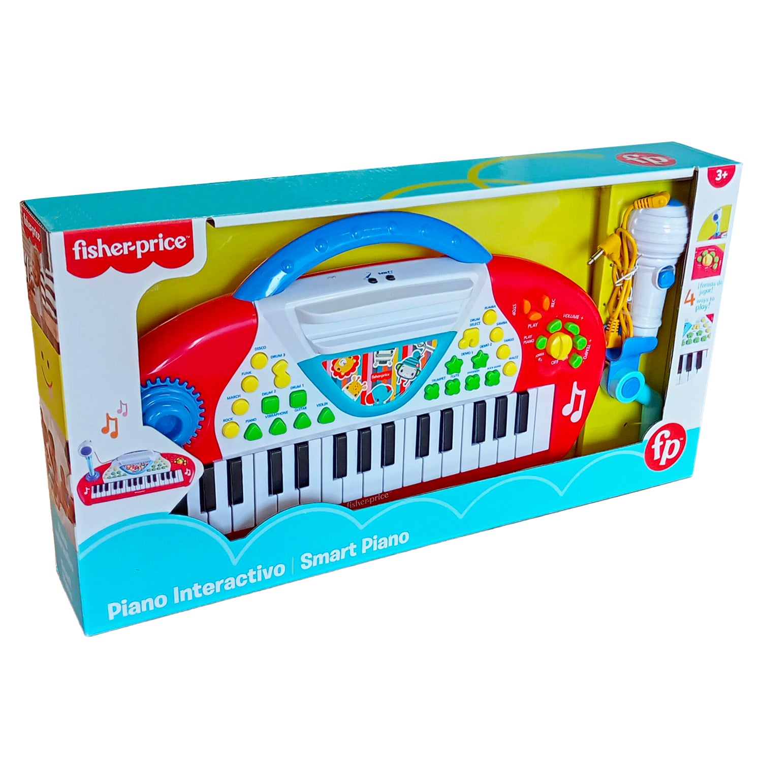 Juguete Piano Interactivo Fisher Price Dfp7710