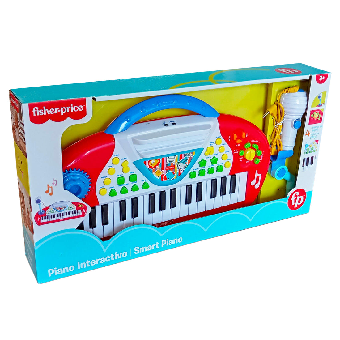 Juguete Piano Interactivo Fisher Price Dfp7710