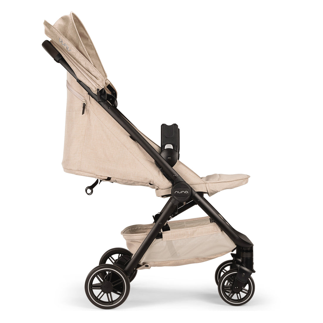 Coche Bebe Nuna Ultracompacto Para Avión TRVL Biscotti