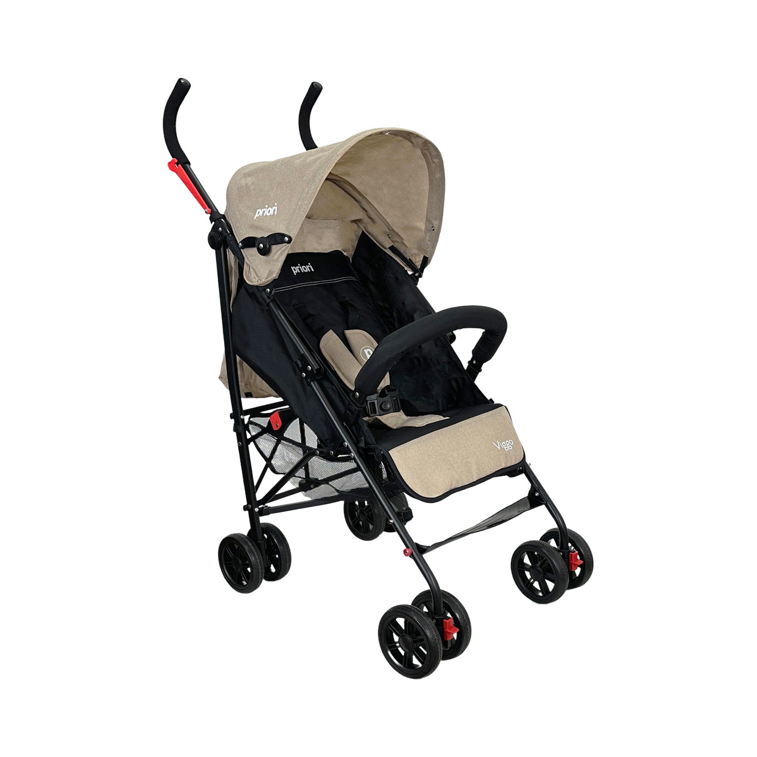 Coche de Paseo Bebé Viggo Priori Beige