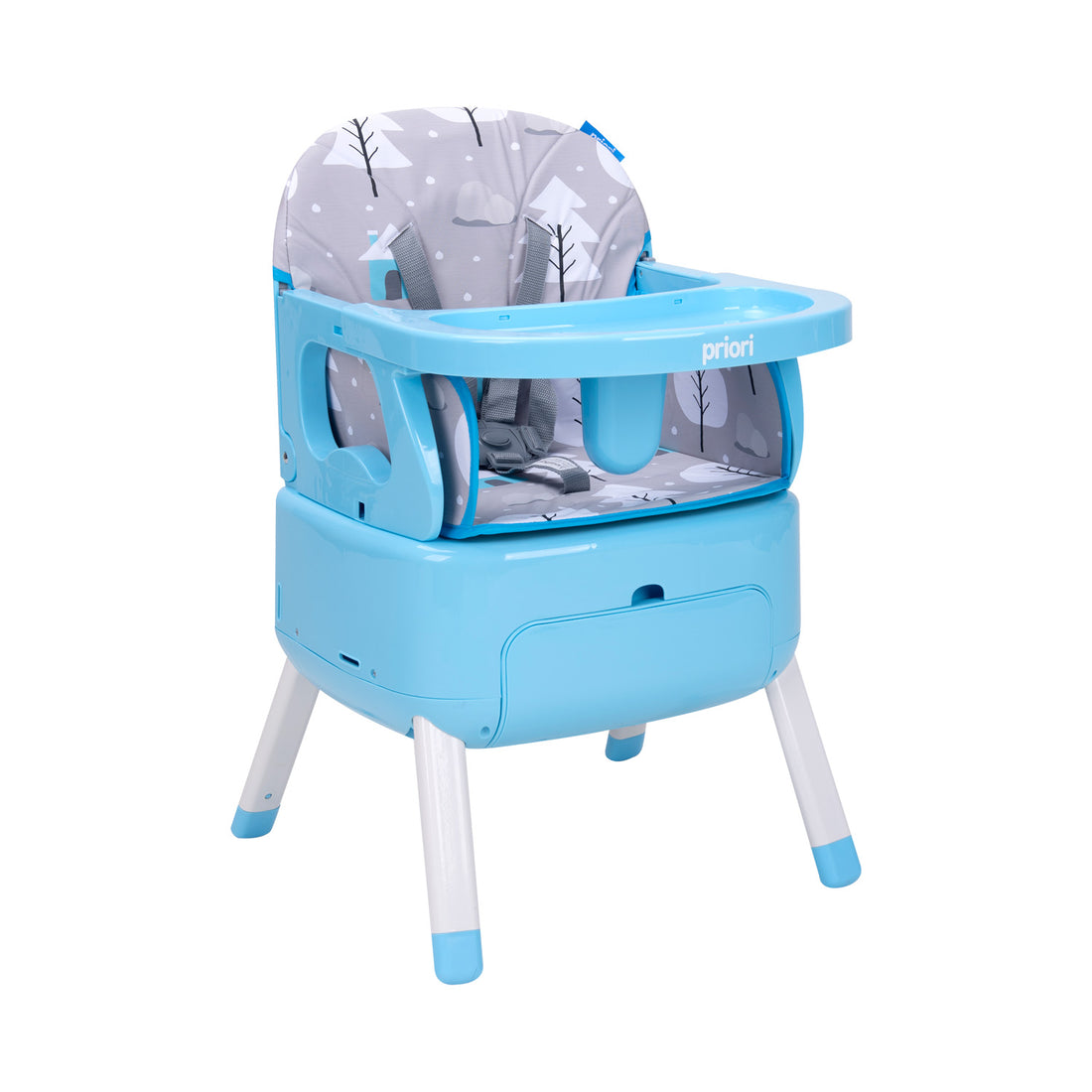 Silla Comedor Bebé 3 en1 Bony Priori Azul