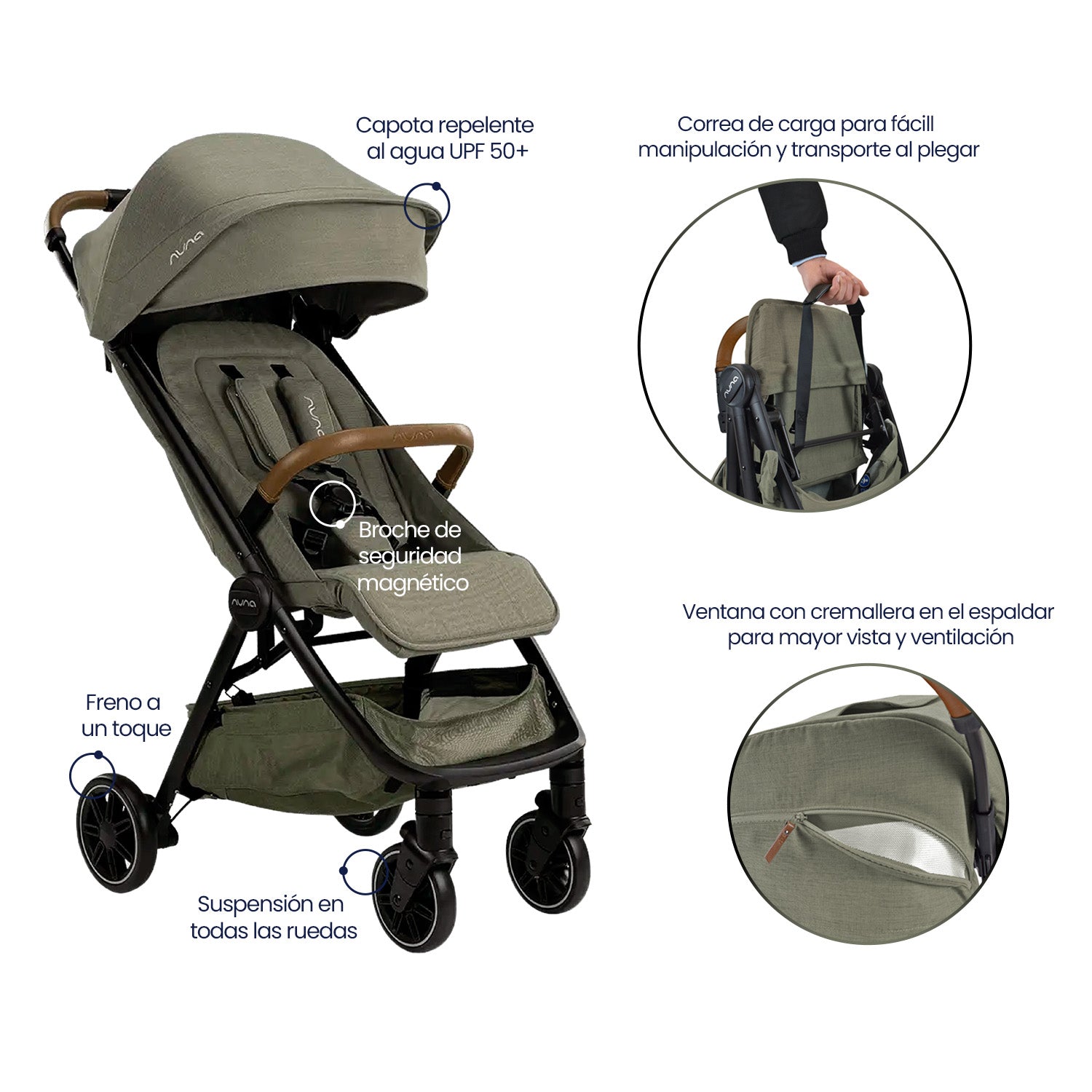 Combo Coche Bebé TRLV+Pipa Lite Rx Nuna