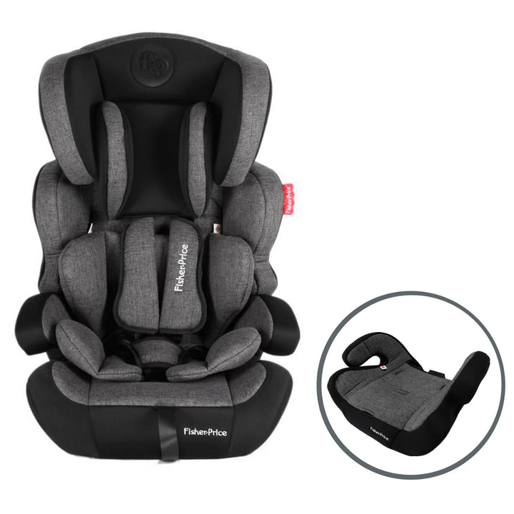 Silla carro Fisher Price Max Grupo 1, 2 y 3 Gris