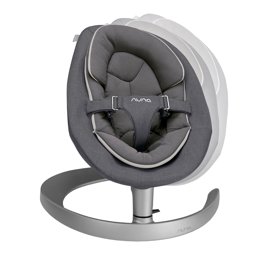 Silla Mecedora Bebe Nuna Leaf Grow Gris