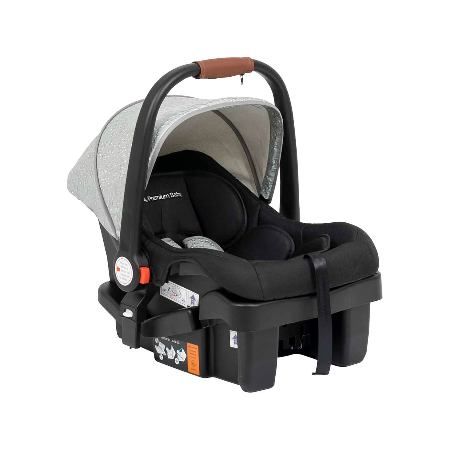 Coche Bebe Moises Aston Premium Baby Collection Gris