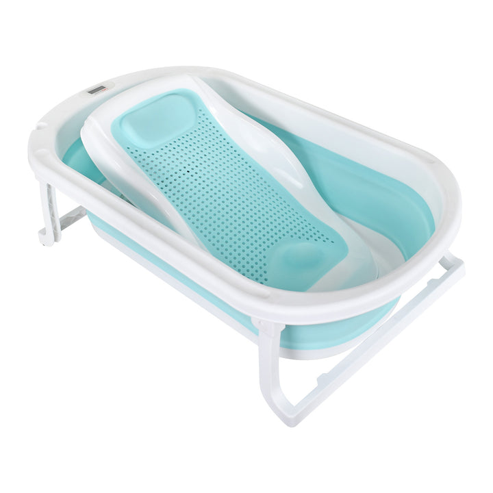 Bañera Bebe Plegable Portatil Wanda Happy Baby Azul