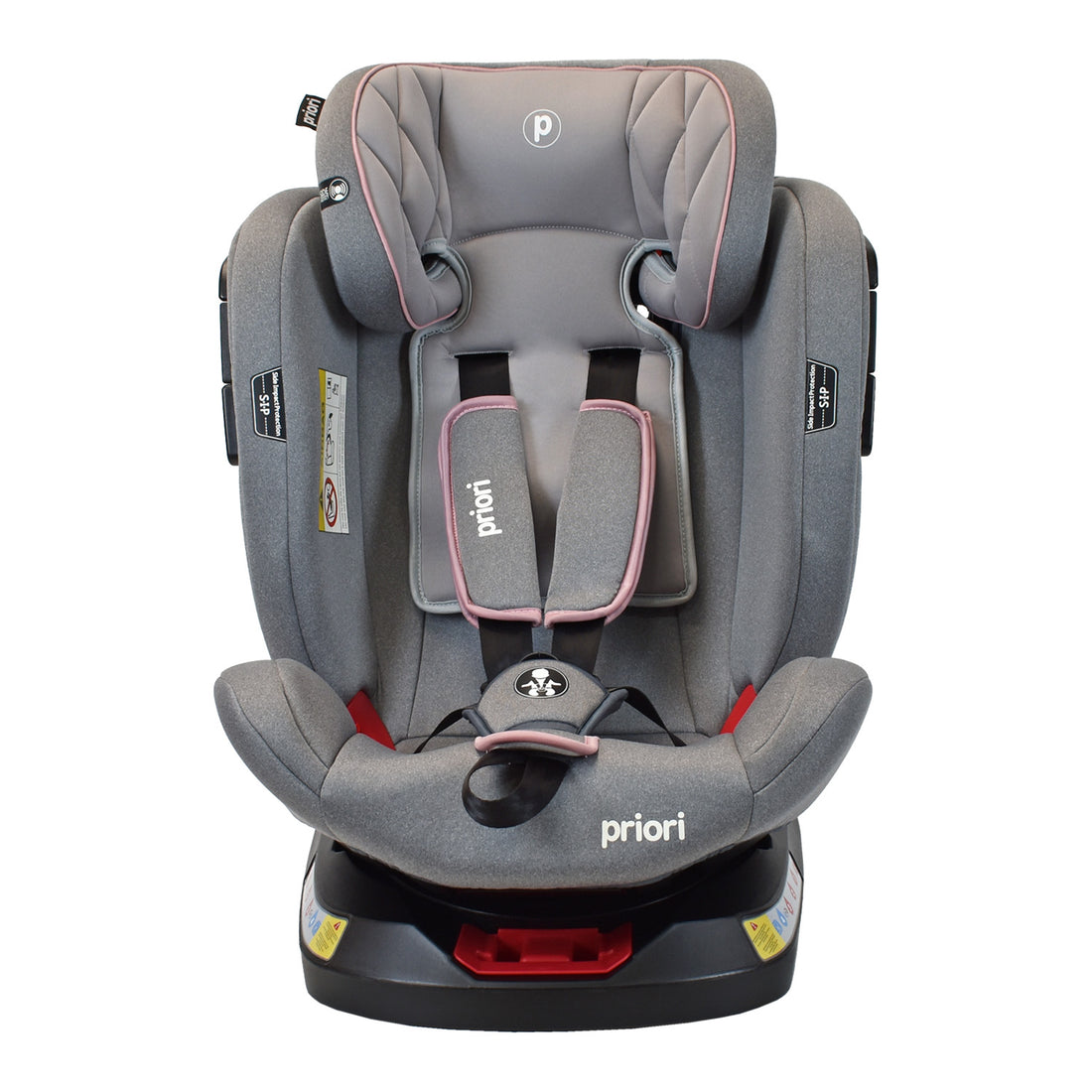 Silla De Carro Bebe Twist Con Isofix Rosado  Priori