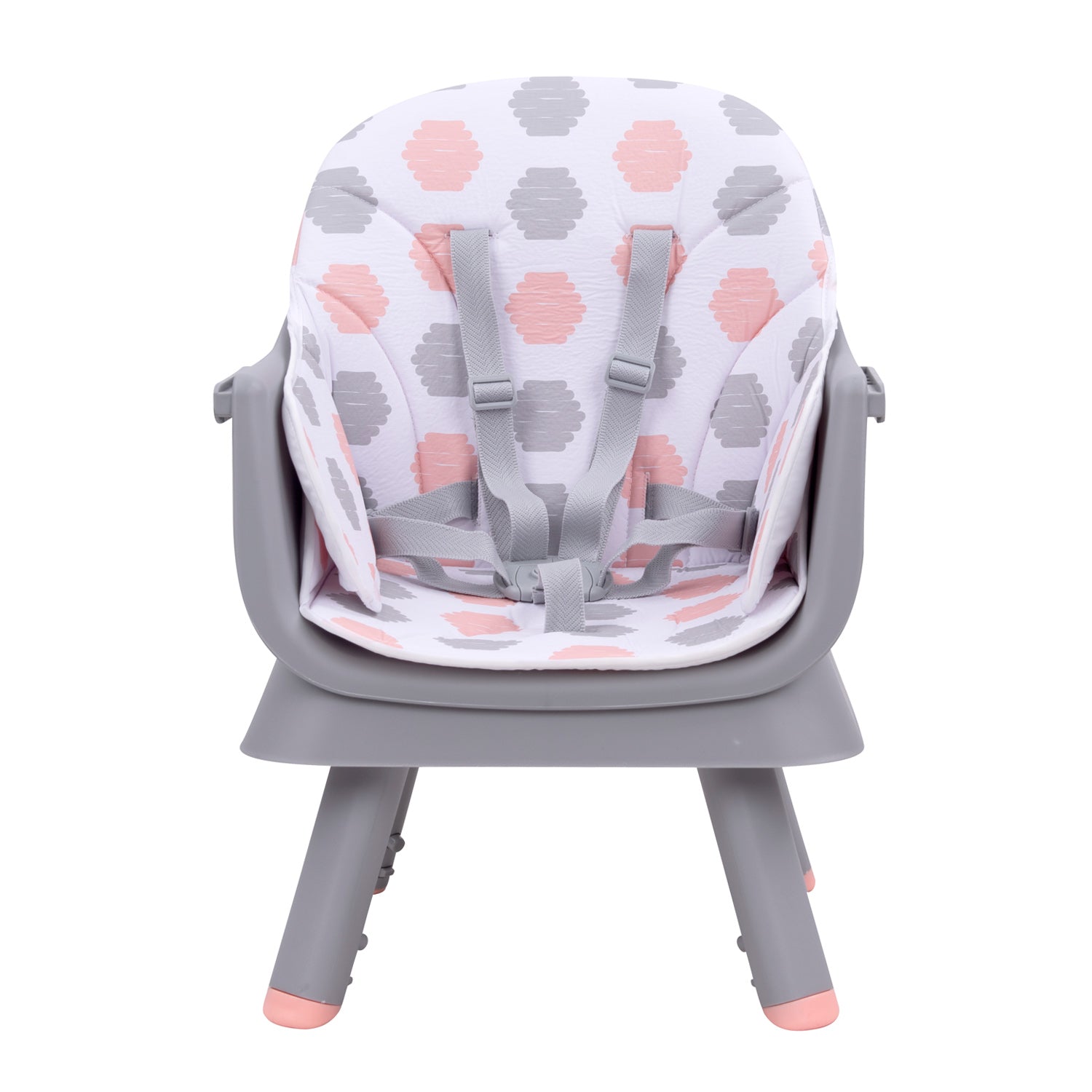 Silla comedor bebe 6en1 Priori Sidney Rosa