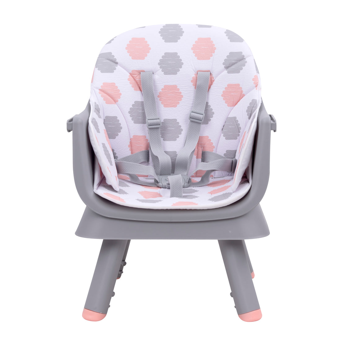 Silla comedor bebe 6en1 Priori Sidney Rosa