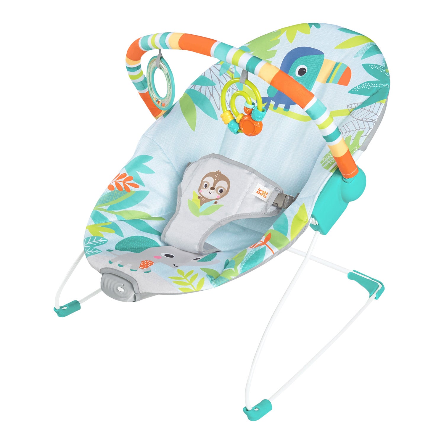 Silla Mecedora Safari Azul Bebe 12227  Bright Starts