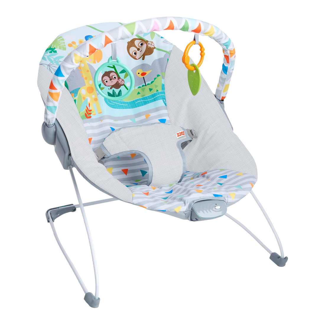 Silla Mecedora Bebe Safari Fun Con Accesorios 12204 Bright Starts