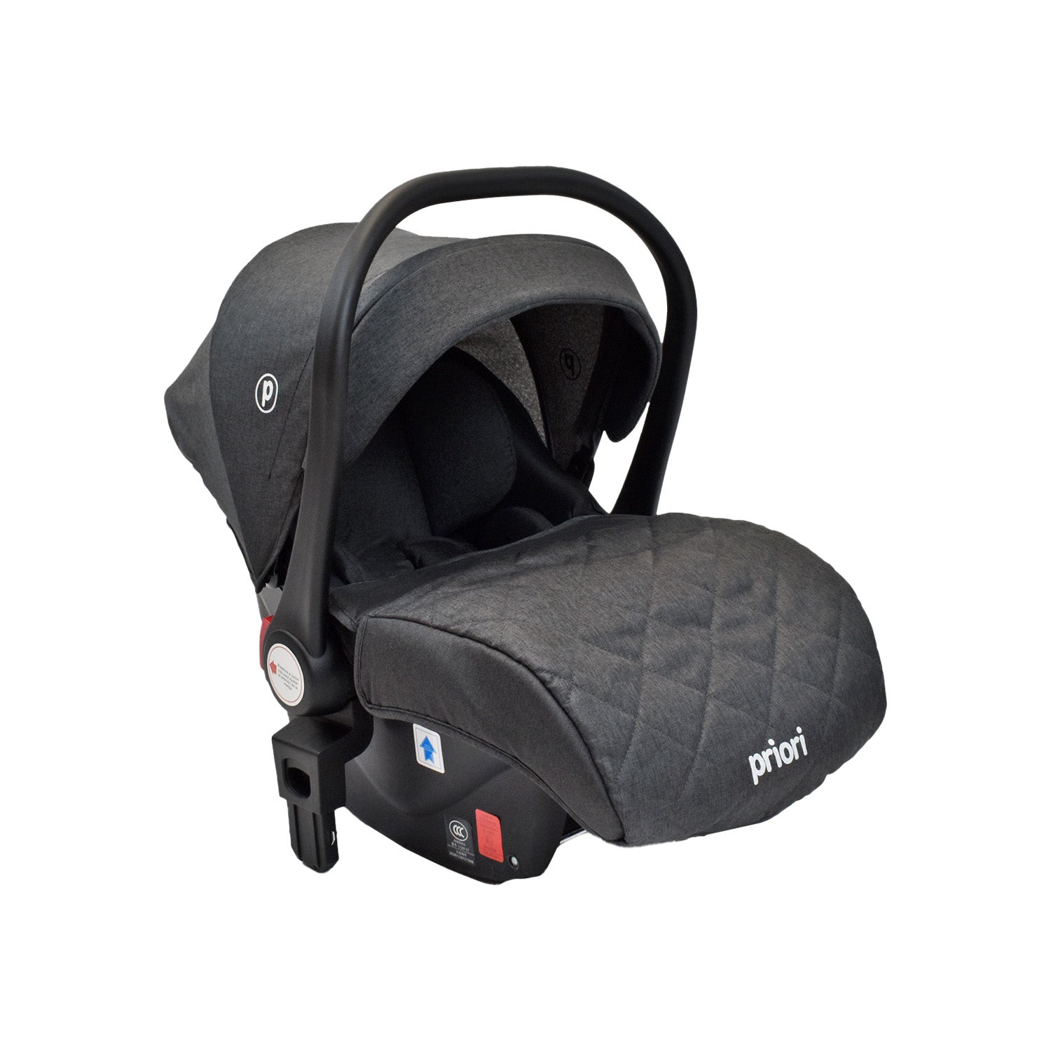 Coche Bebé Moisés Priori Ana Ts Gris Oscuro