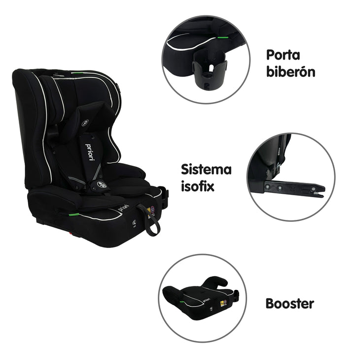 Silla Carro Bebe Priori Mas Isize Coal
