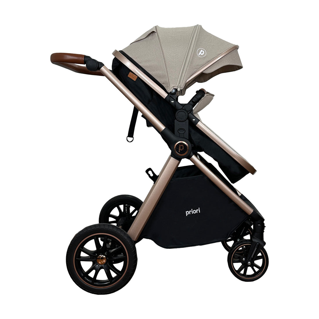 Coche Bebe Moise Snow Priori Beige