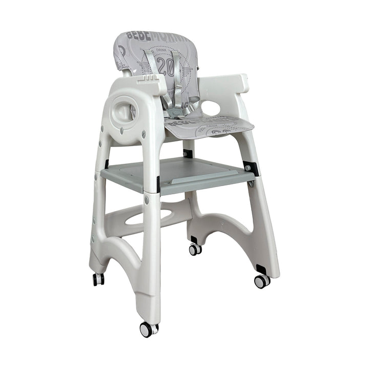 Silla Comedor Bebe Duna Happy Baby Gris