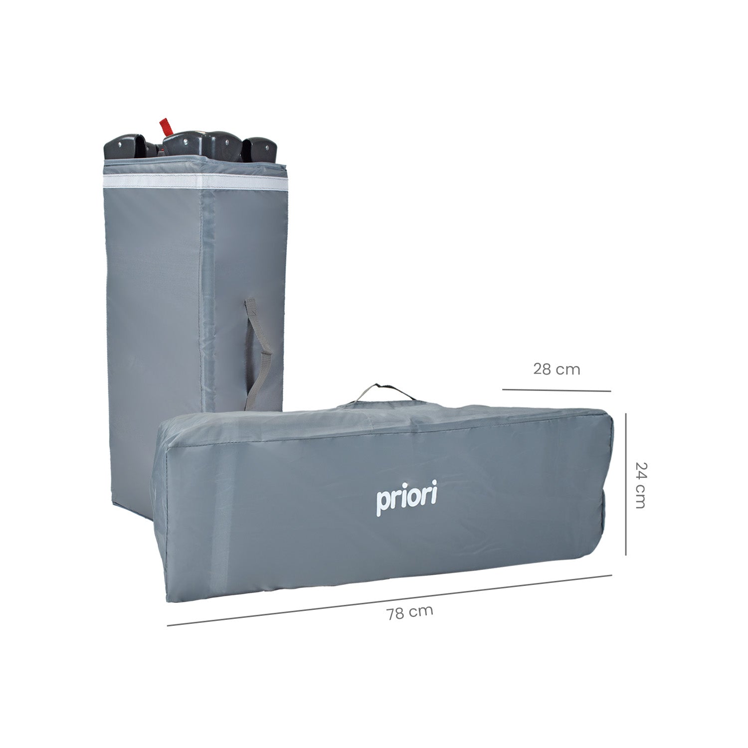 Combo Coche Nova Gris+Cuna Ariel Octopus Priori Gris