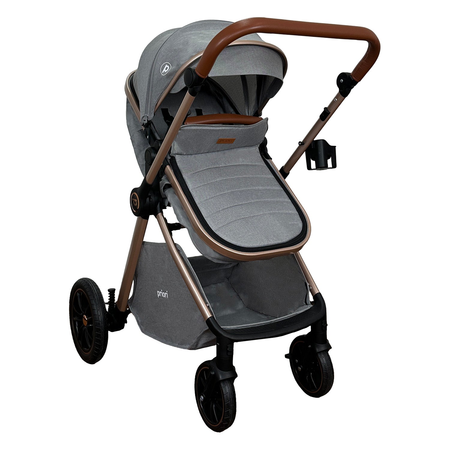 Coche Bebe Moise Snow Priori Gris