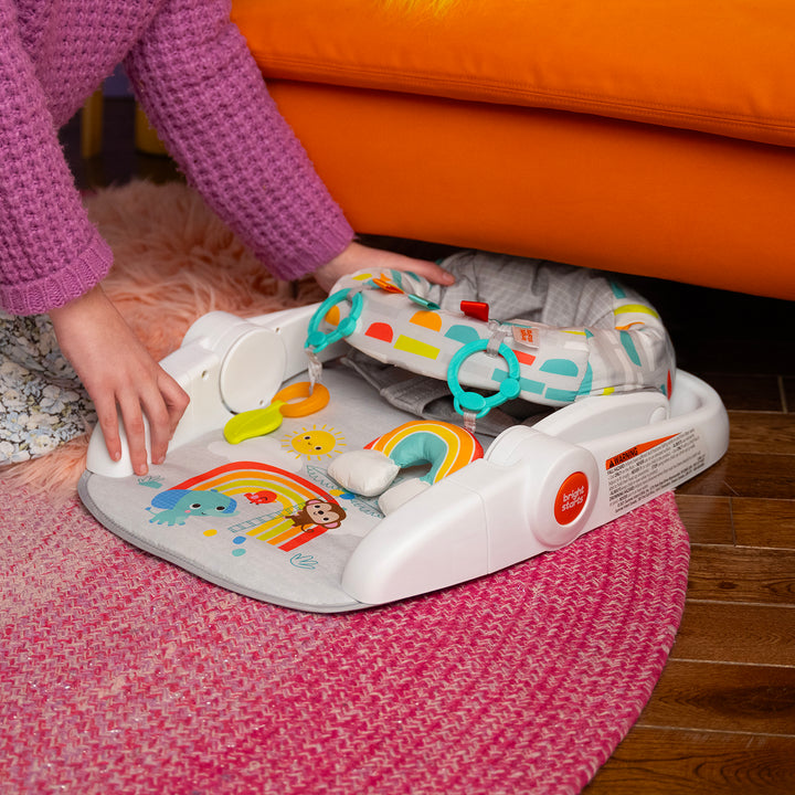 Asiento Entrenador Bebe Gris Bright Starts 12956