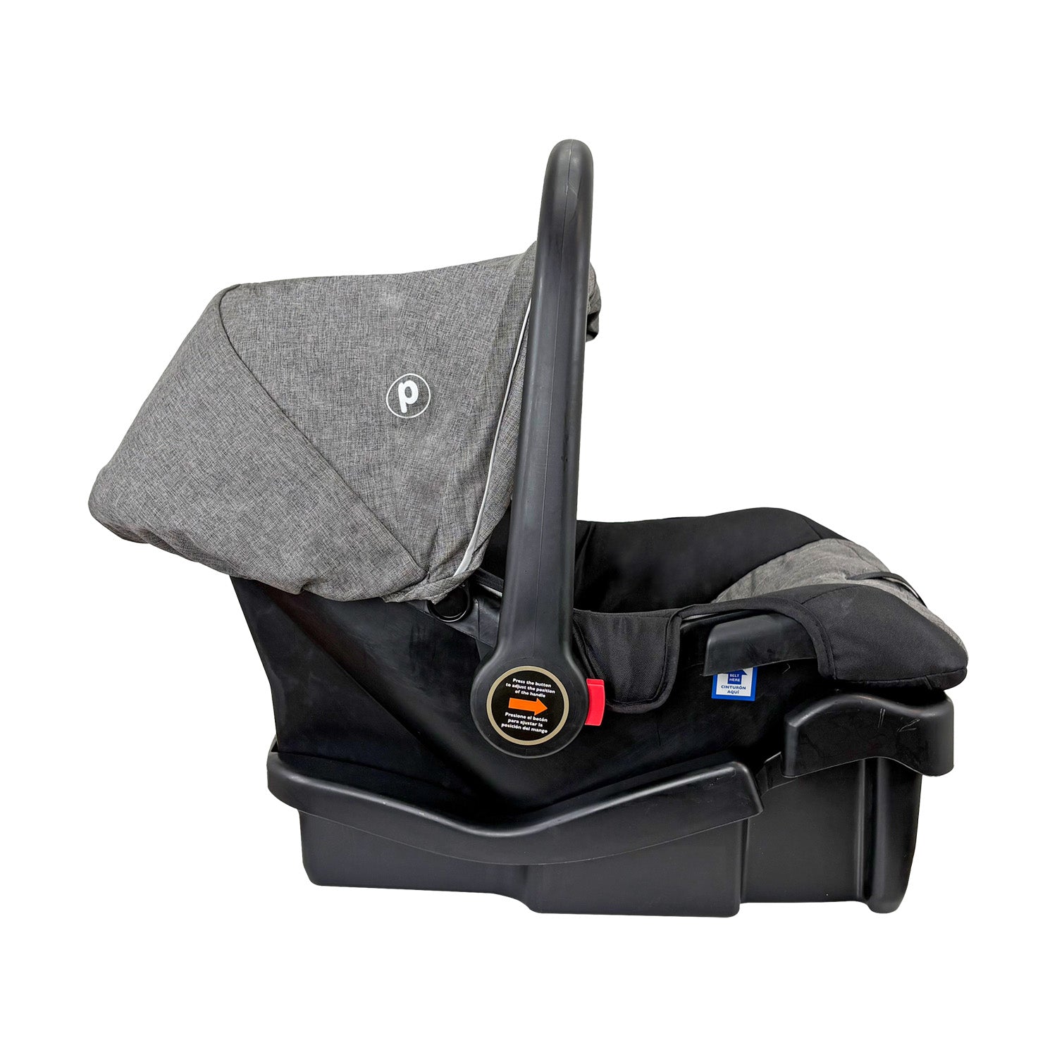 Silla Portabebe con Base Maverick Priori Gris
