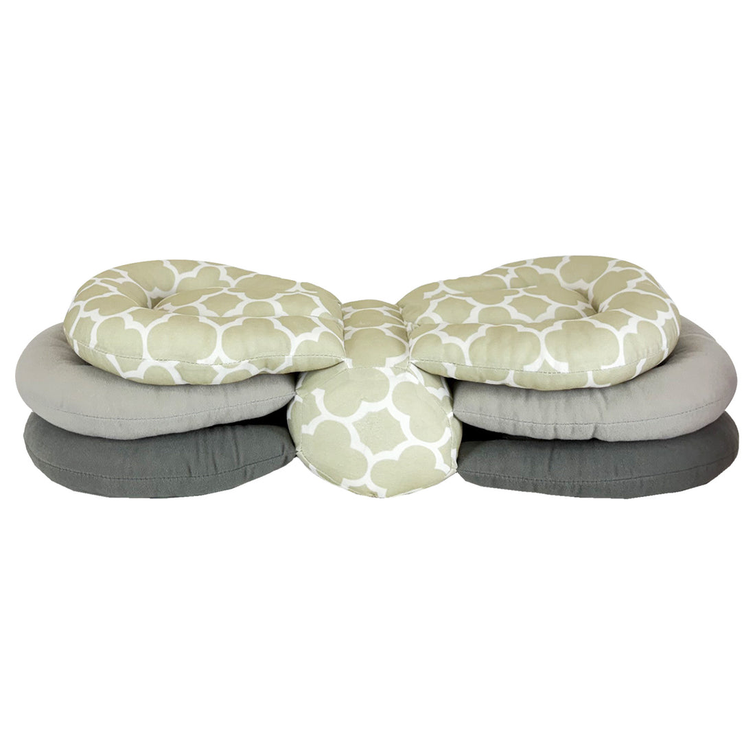 Almohada de Lactancia Ajustable Gris Premium Baby PB-L102GR