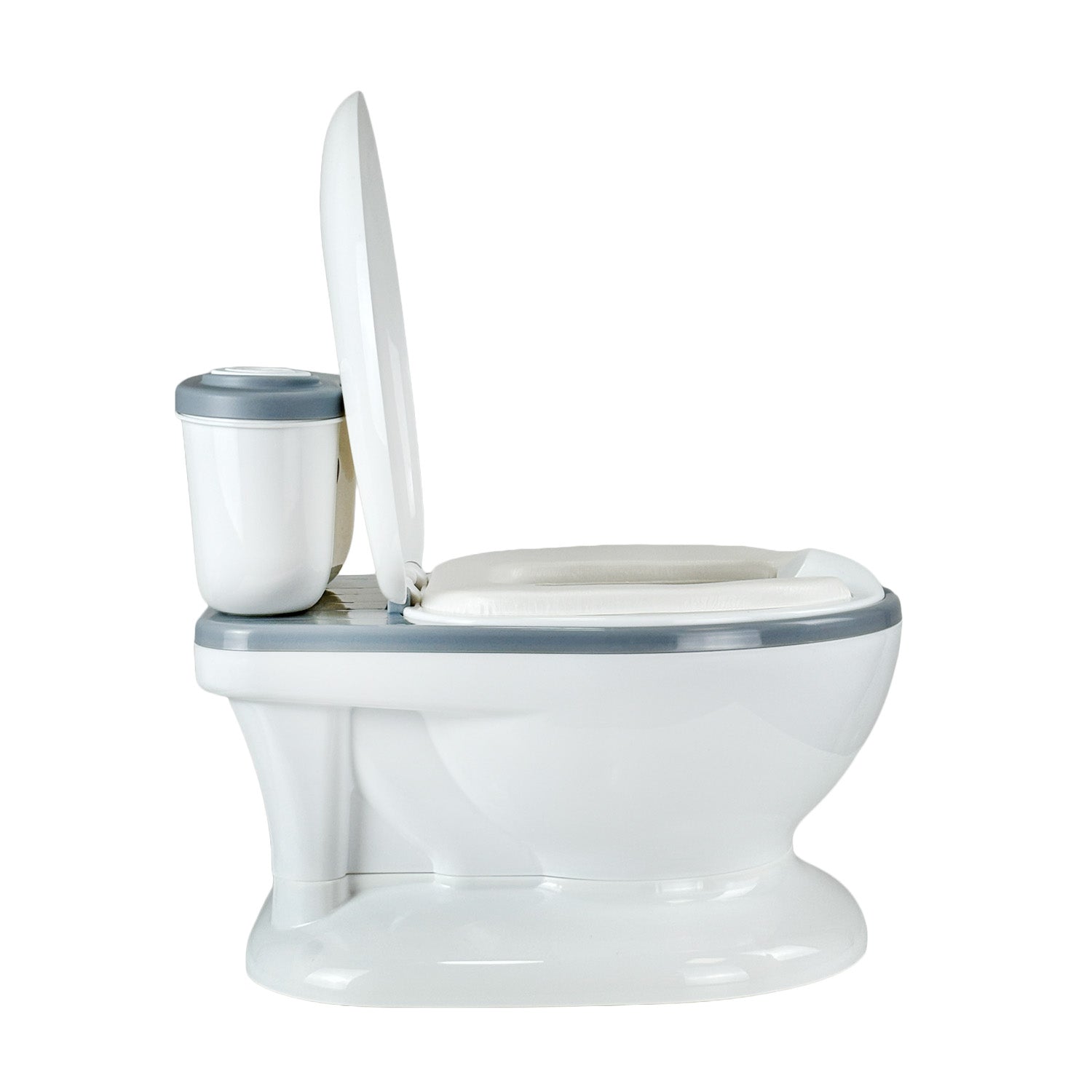 Baño Entrenador Infantil Happy Baby Moana Gris