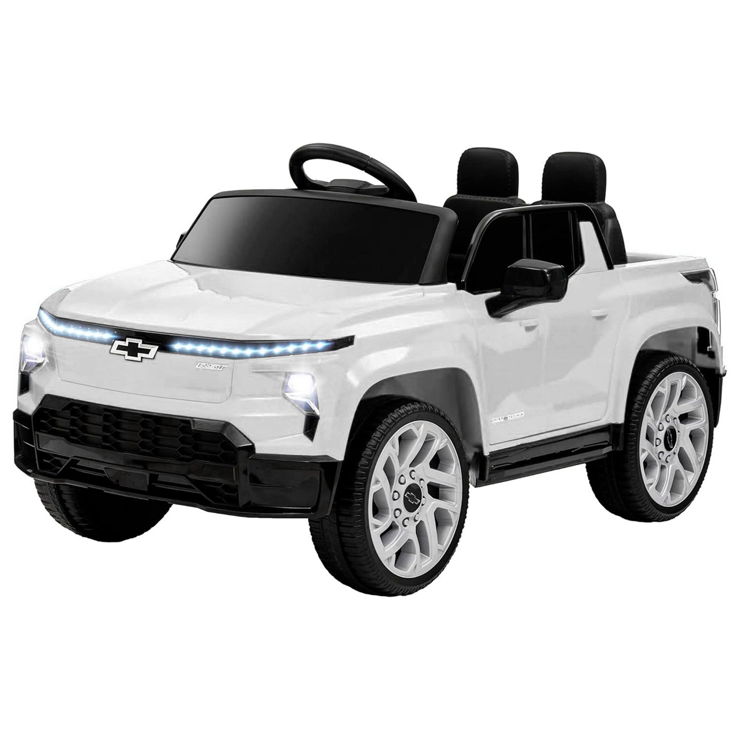 Carro Electrico Niño Niña Montable Chevrolet HB1188 Blanco