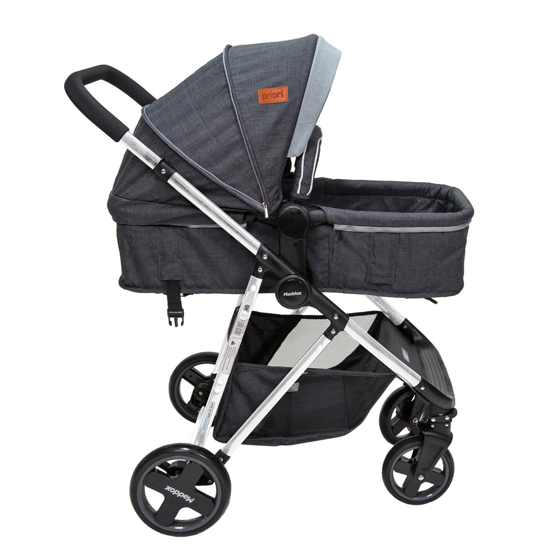 Coche Bebe Maddox 4en1 Priori Negro