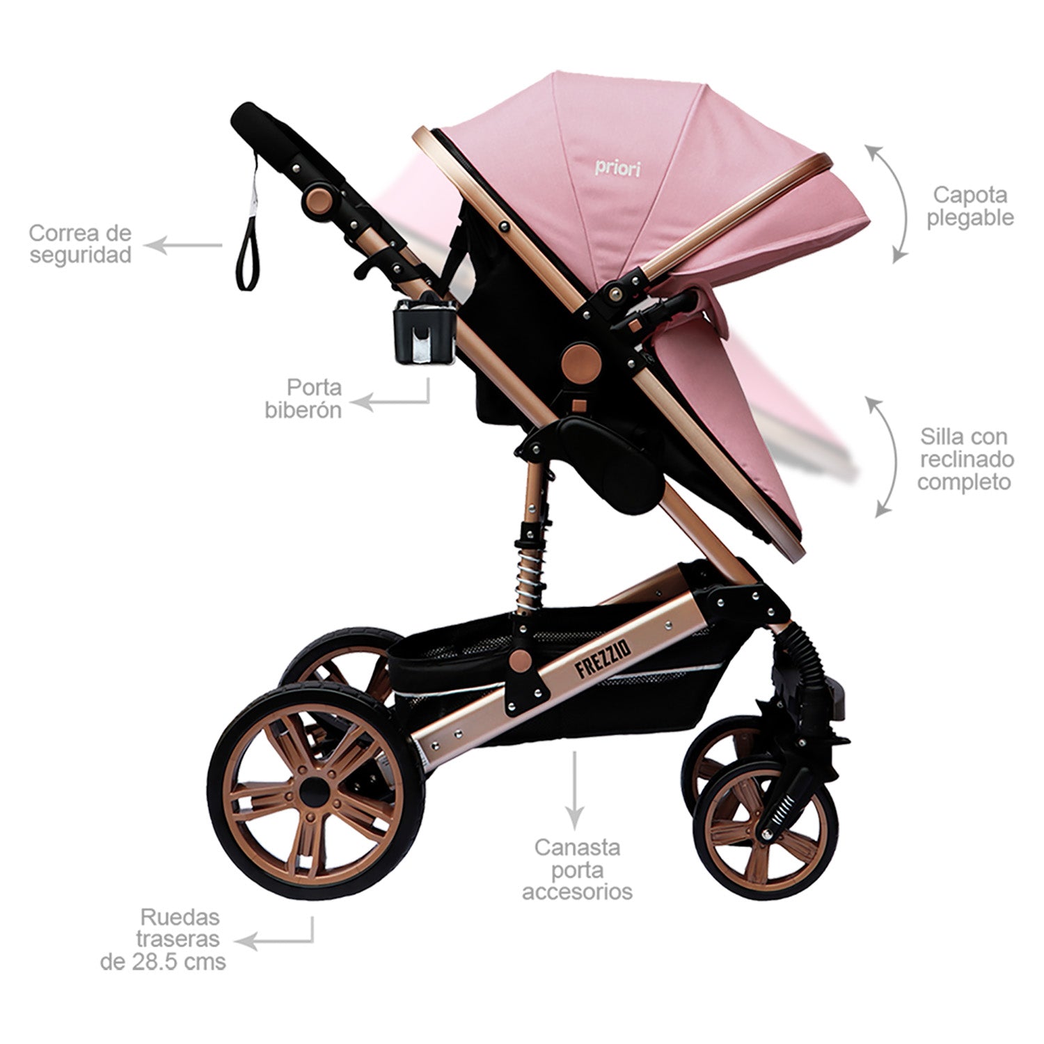Coche bebe FREZZIO Priori Moises Rosa