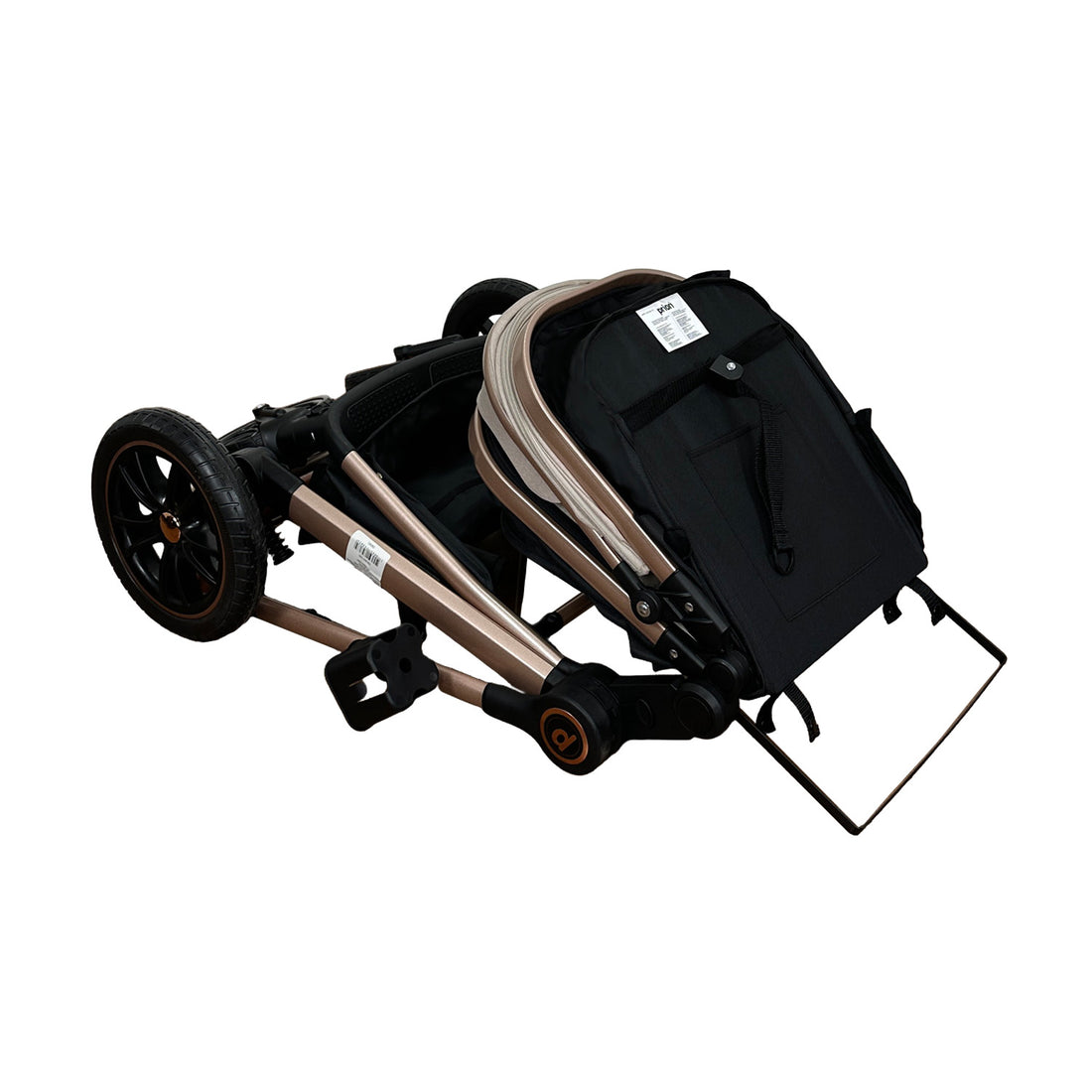 Coche Bebe Travel System Snow Priori Beige