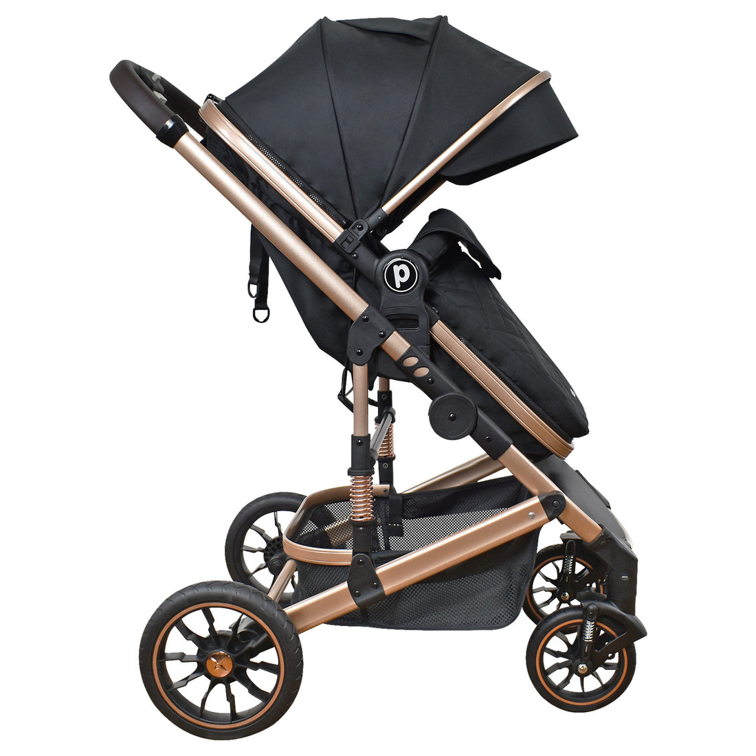 Coche Bebe 4 en 1 Travel System Cris Priori Negro